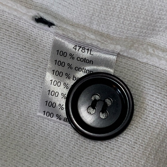 Women’s Lacoste Vintage One Button Cardigan Sweater - Picture 7 of 8